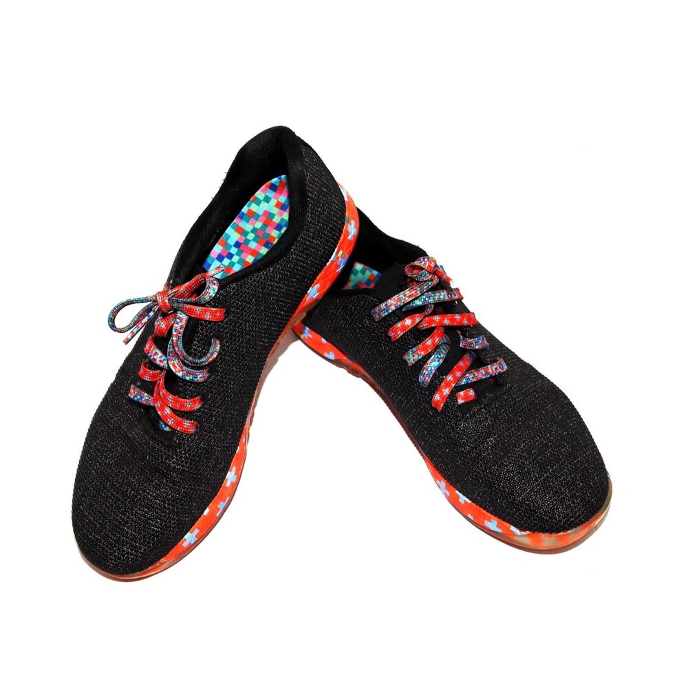Nobull SuperFabric Outwork Black Tropical Trainer Shoes Sneakers M 10.5 W‎ 12